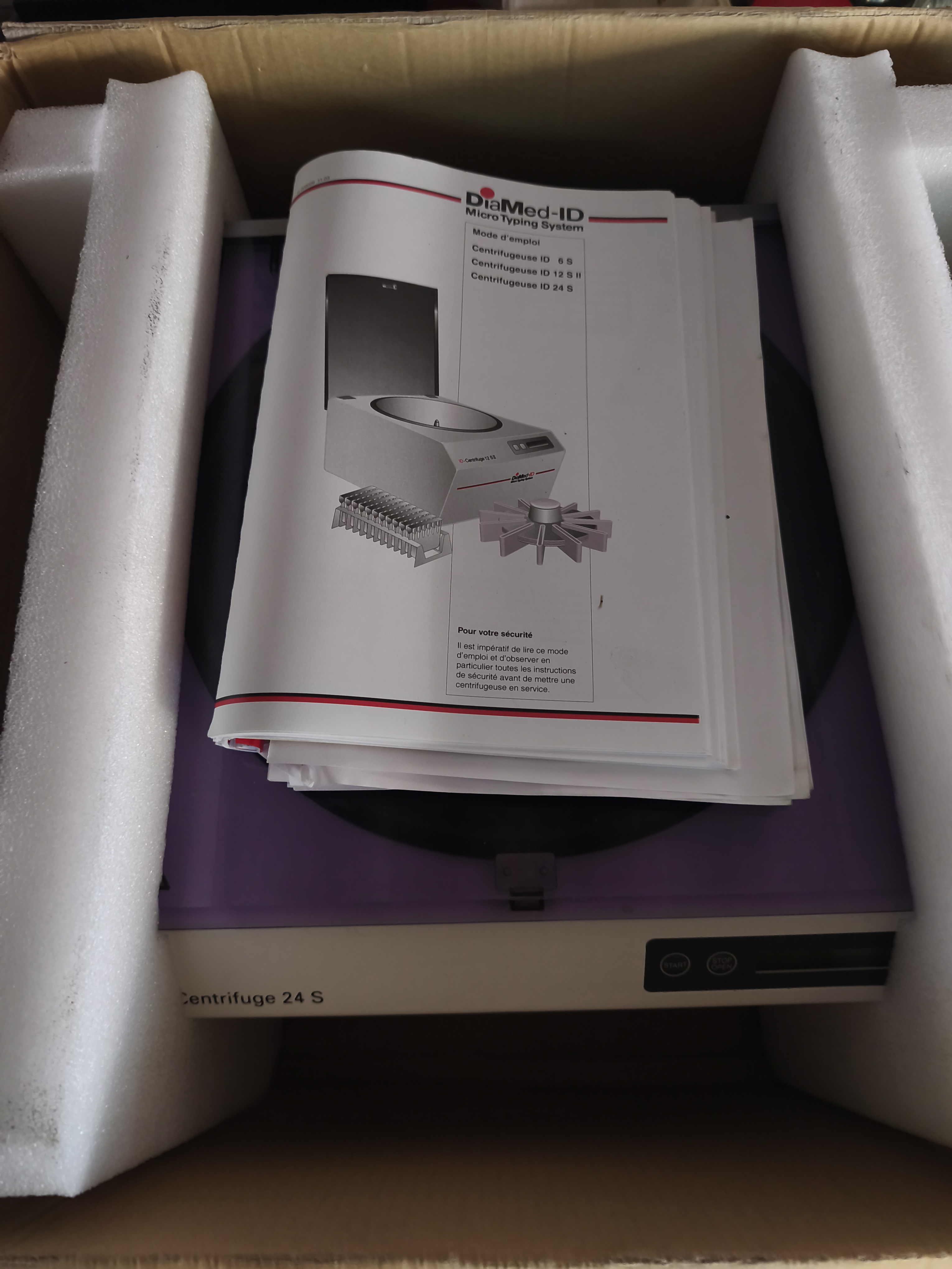 Image(s) de l'annonce Centrifugeuse 24S