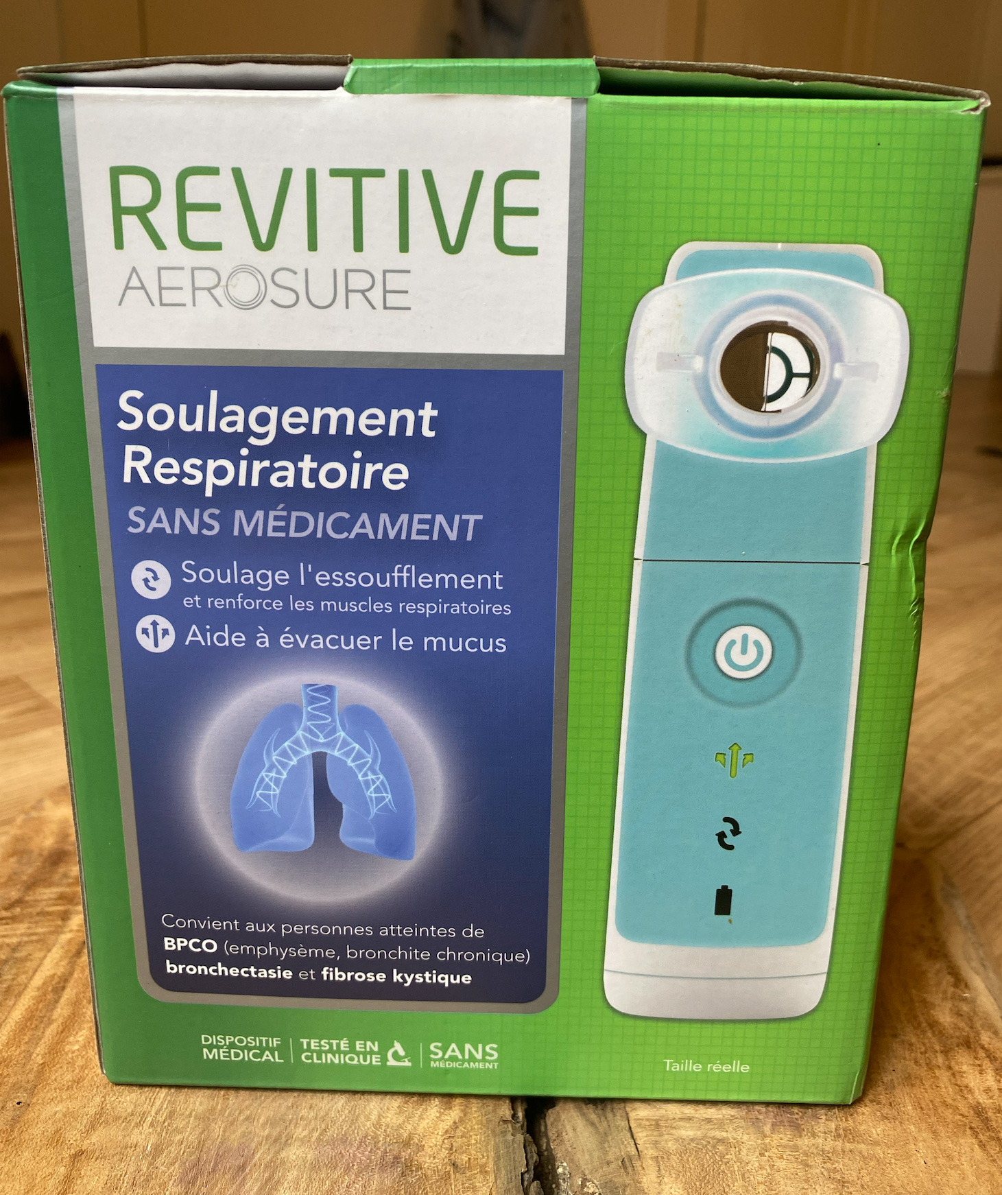 Image(s) de l'annonce Revitive Aerosure - Soulagement respiratoire sans médicament