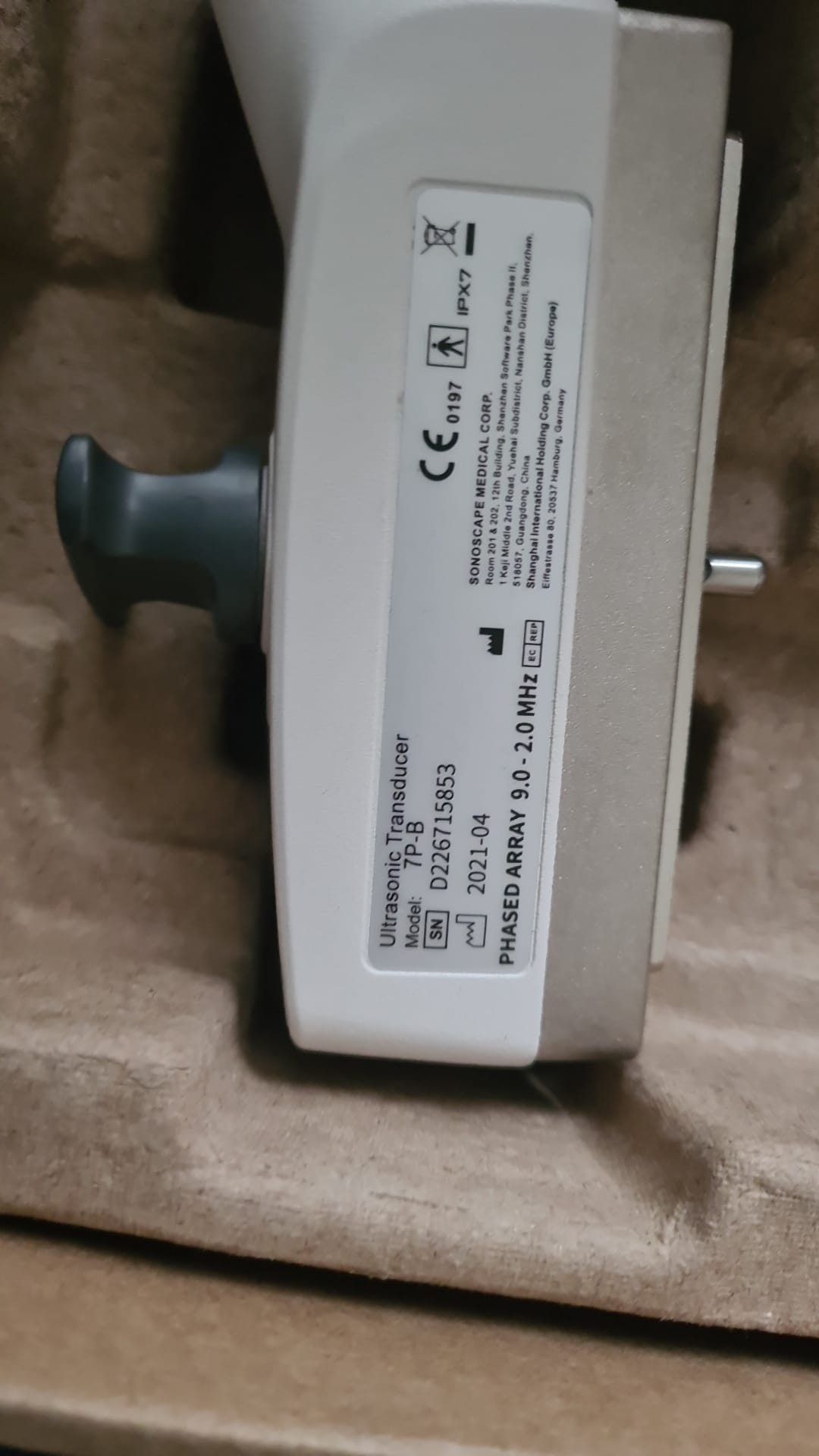 Image(s) de l'annonce Sonde échographique SonoScape 7P-B