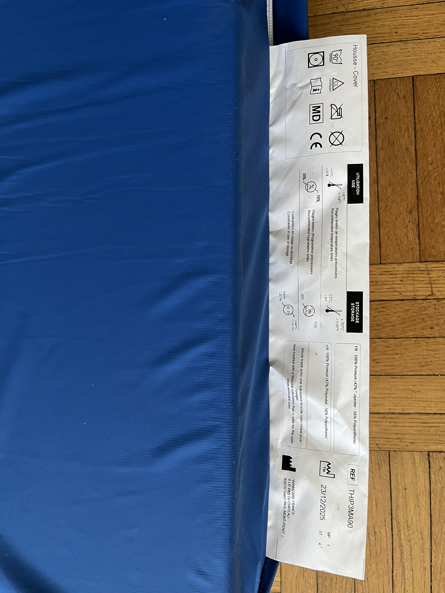 Image(s) de l'annonce Matelas NEUF anti-escarre Classe 2 NOVA FORM médicalisé viscoelastique à mémoire de forme facilement lavable