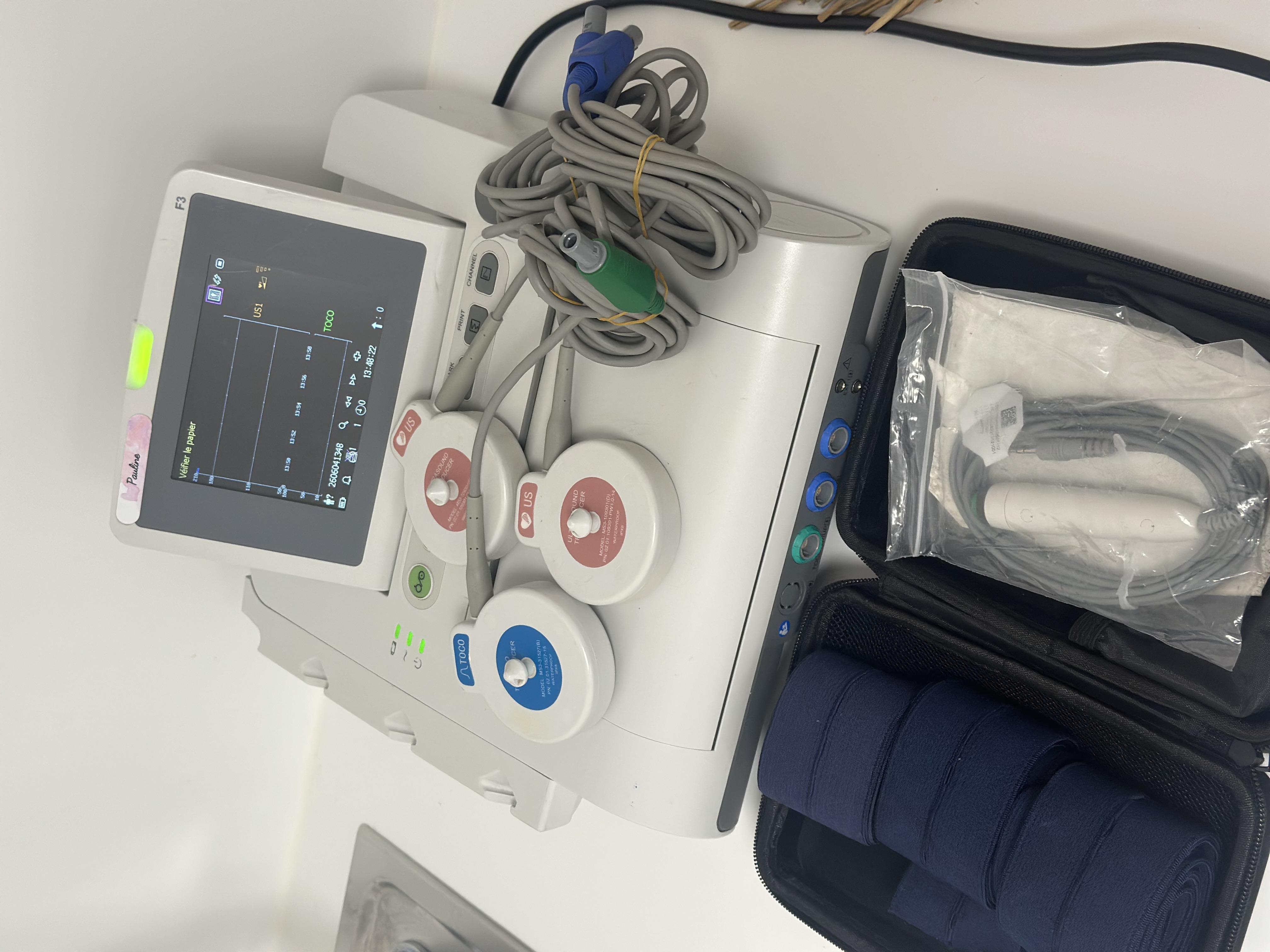 Image(s) de l'annonce Cardiotocographe EDAN F3 Gémellaire avec VCT