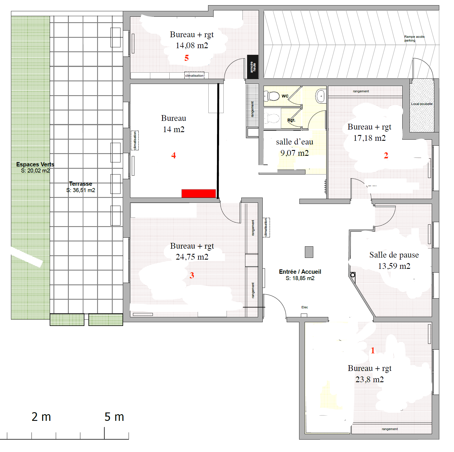 Image(s) de l'annonce Location cabinets paramédical à Genas (Rhône)