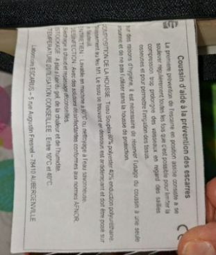 Image(s) de l'annonce coussin prévention des escarres VISCO parfait état