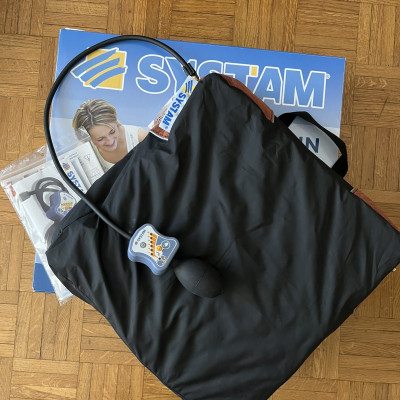 Image(s) de l'annonce Coussin anti-escarre Polyair NEUF gonflable à air avec manomètre