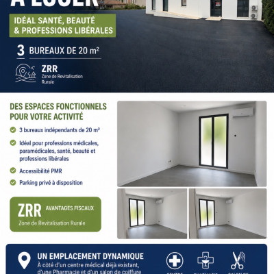Image(s) de l'annonce locaux neufs médicaux/paramedicaux