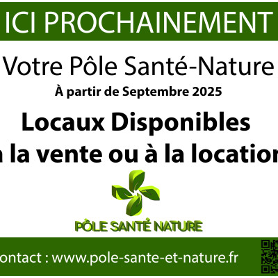 Image(s) de l'annonce Le Pôle Santé Nature et Enfants à Plan de Campagne (13) -location partagee