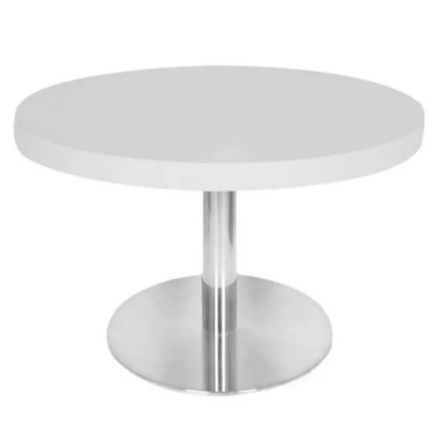Image(s) de l'annonce Table basse ronde Diamètre 60cm pied inox 25kg