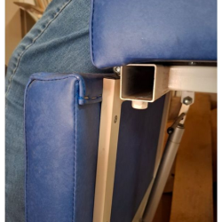 Fauteuil table medical paramédical et son banc