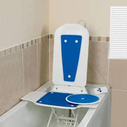 Siège élévateur de baignoire pour personne âgée ou handicapée