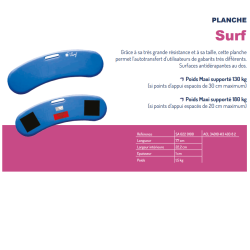 Planche de transfert type SURF